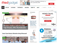 Tablet Screenshot of medgadget.com